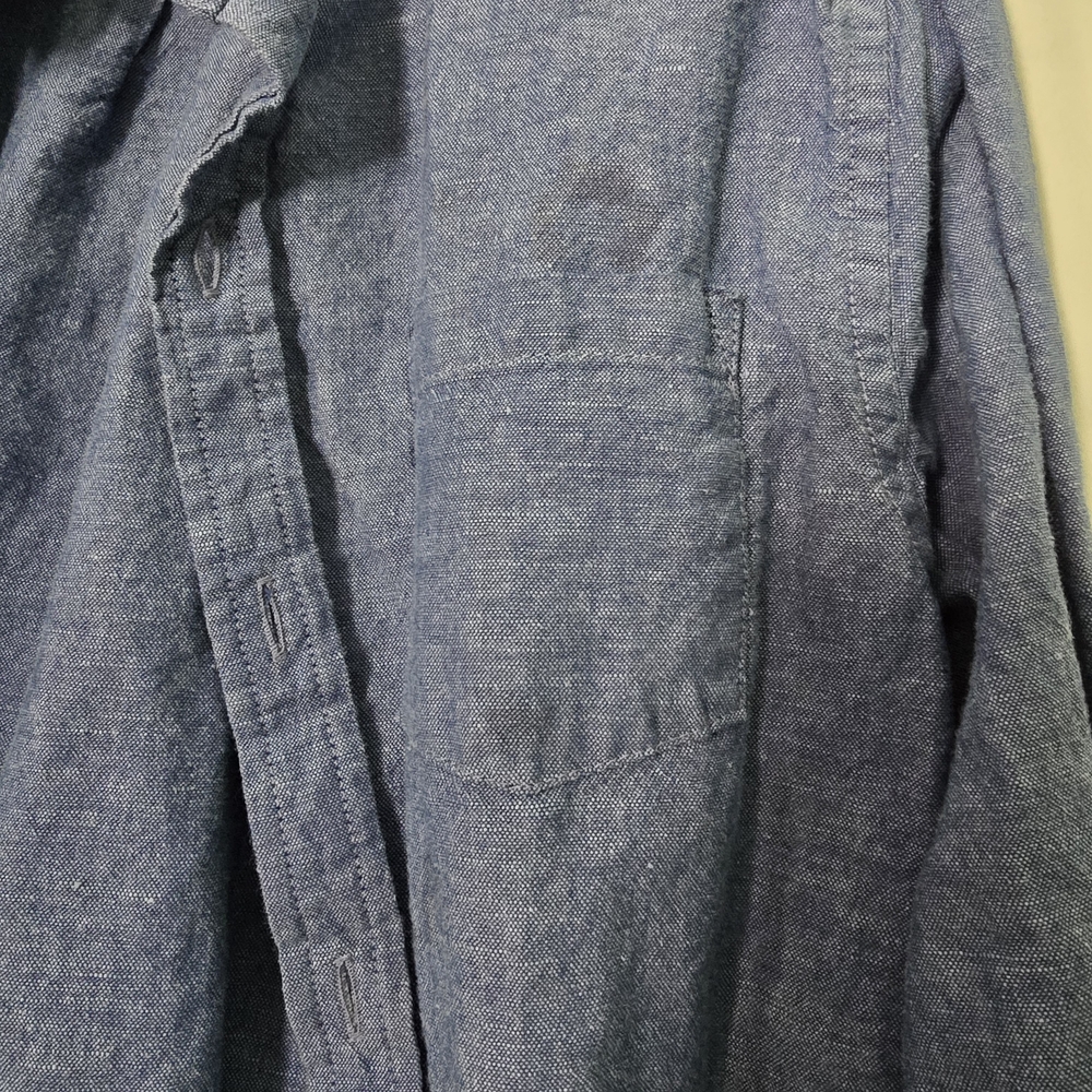 Janie and Jack Linen Button Down Shirt - Picture 2 of 5